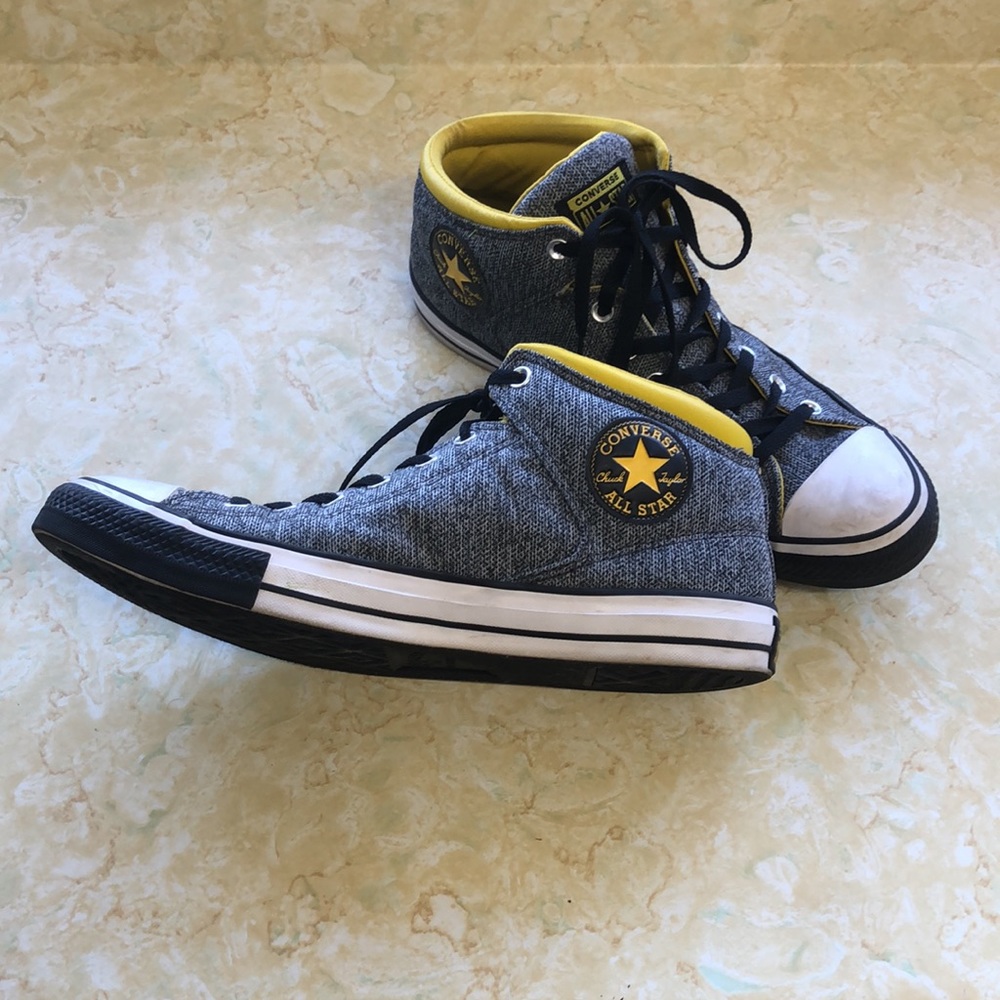 Converse All Star Contrast Mid Top Mens size 13